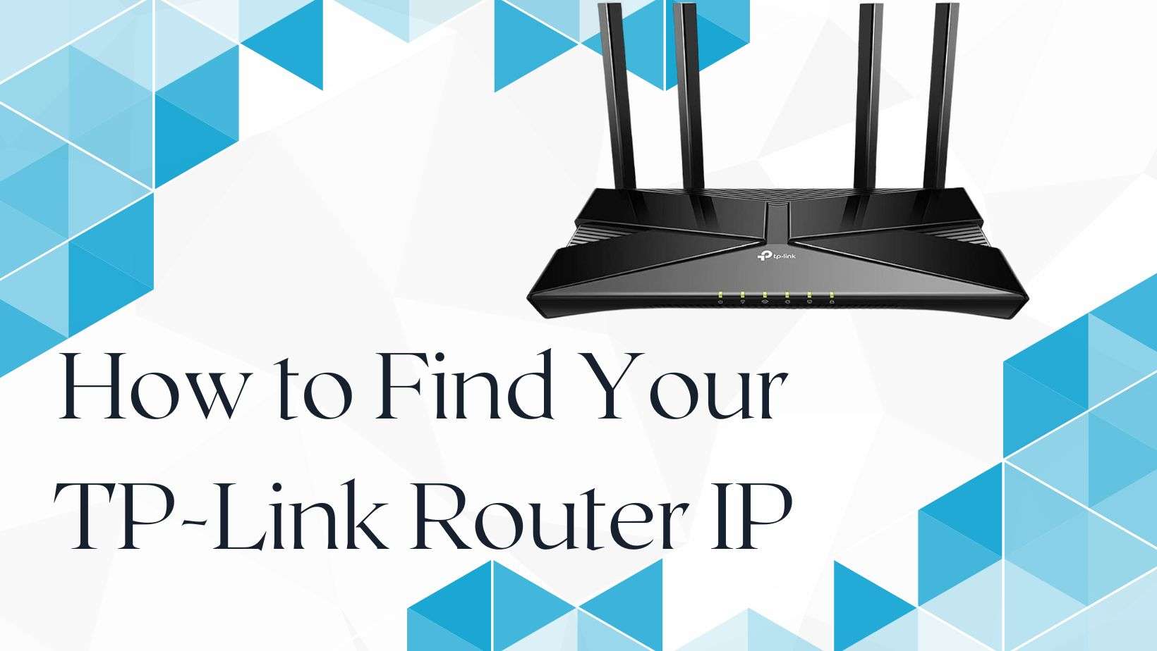 tp-link router IP