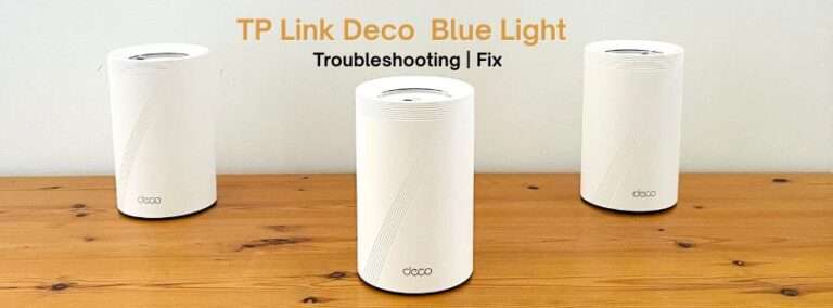 TP Link Deco Blue Light